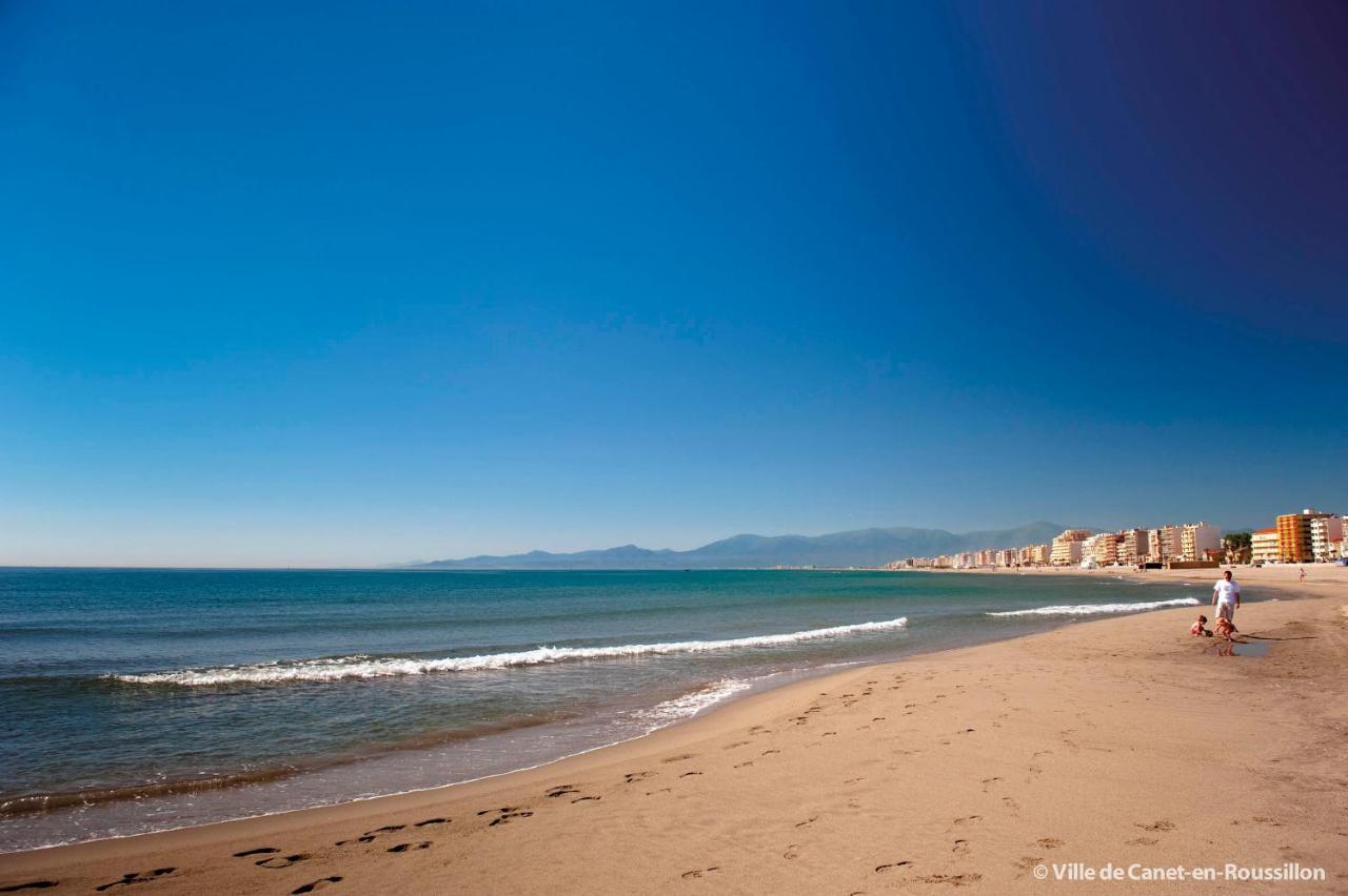"Mediterranee" Salon Vue Mer Au Coeur De La Ville 10M De La Plage Canet-en-Roussillon Bagian luar foto